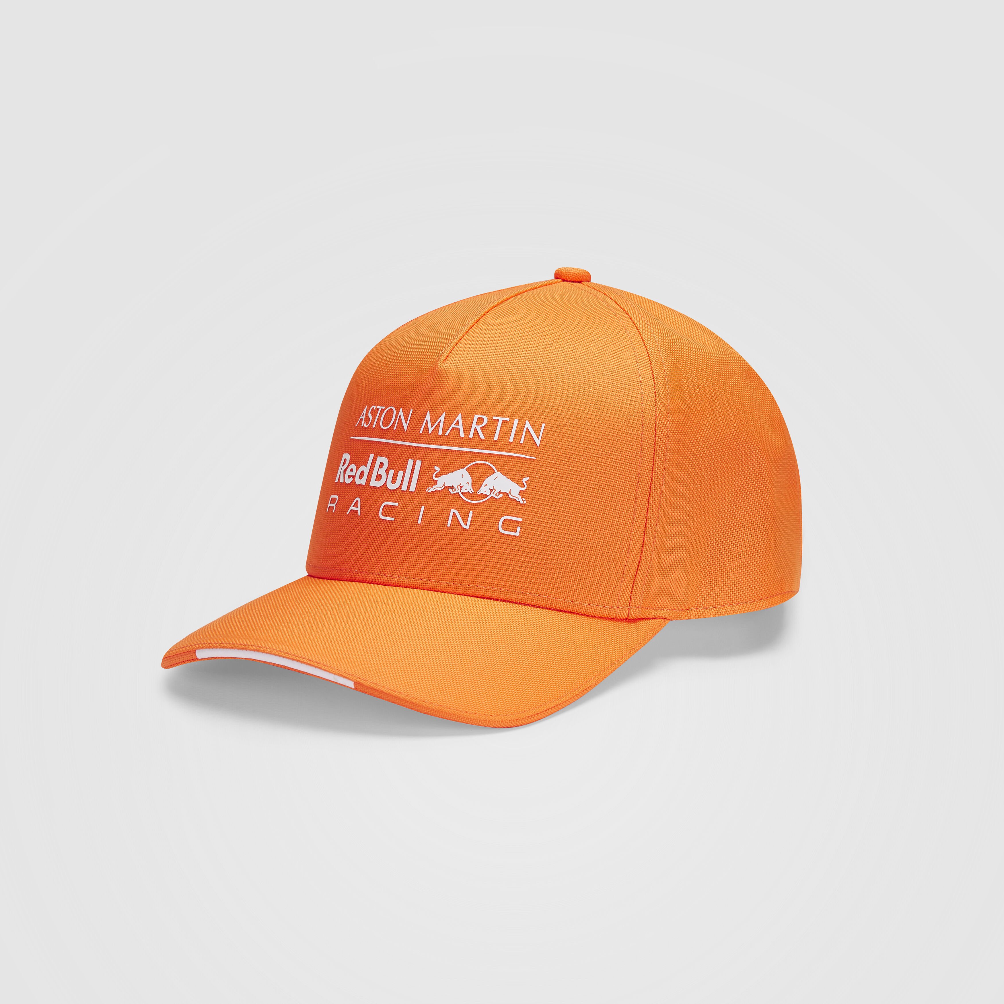 red bull orange cap