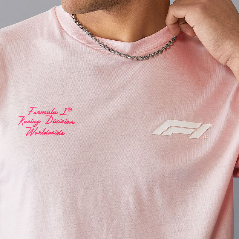 F1 FW RDW TEE - pink