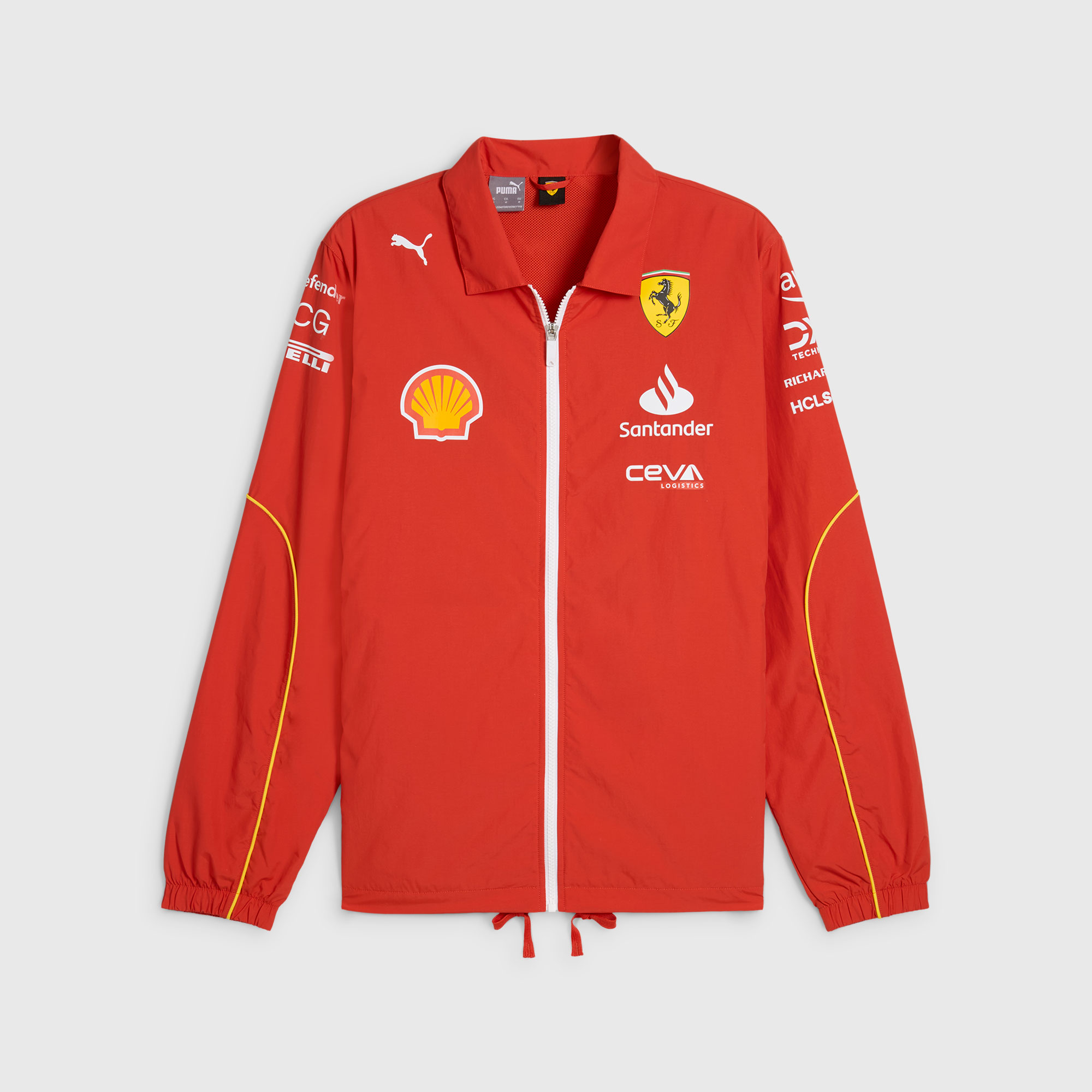 2024 Team Coach Jacket Scuderia Ferrari F1 Fuel For Fans